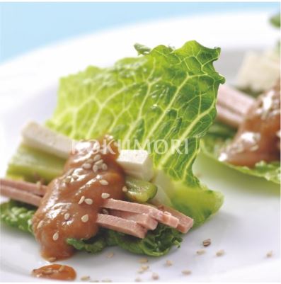 百葉蘿蔓芝麻捲