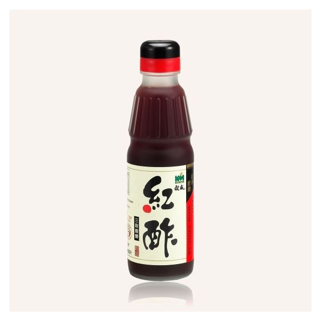 Red wine vinegar (no added sugar)