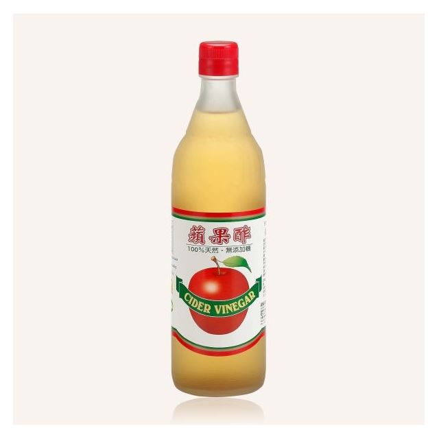 Cider vinegar (no added sugar)